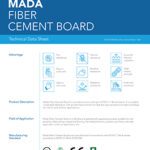 Mada Fiber Cement Board