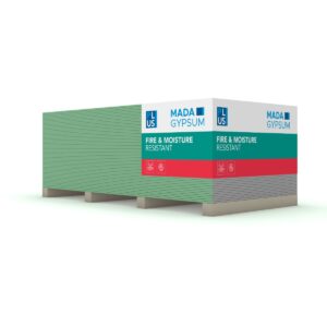 Mada Plus Fire & Moisture Resistant Plasterboard