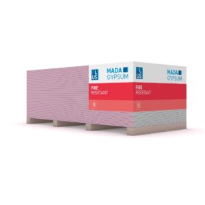 Mada Plus Fire Resistant Plasterboard